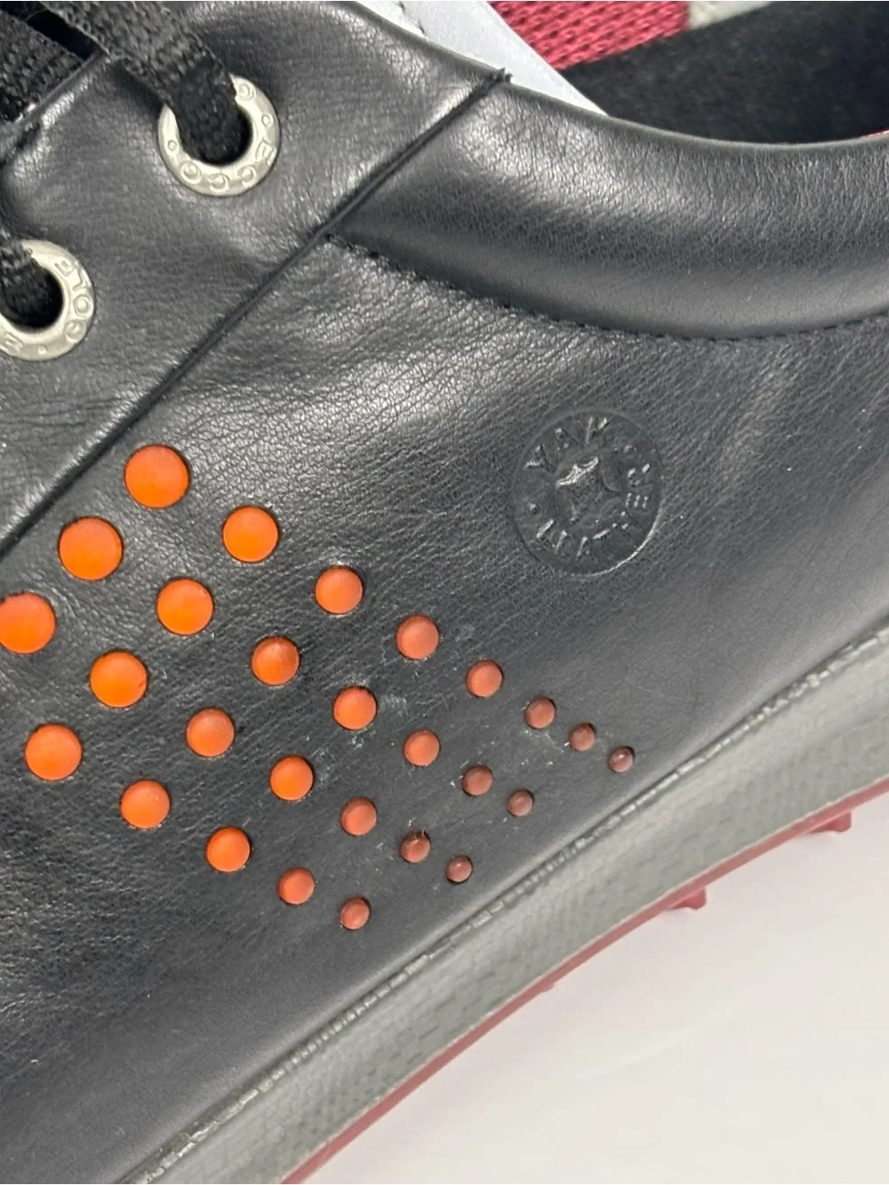 ECCO Biom Hybrid 2 Hydromax 46 Yak Black Leather Spikeless Golf Shoe Mens 12